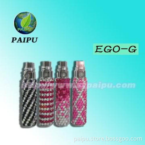 world premiere Hot selling ego-G diamond electronic cigarette